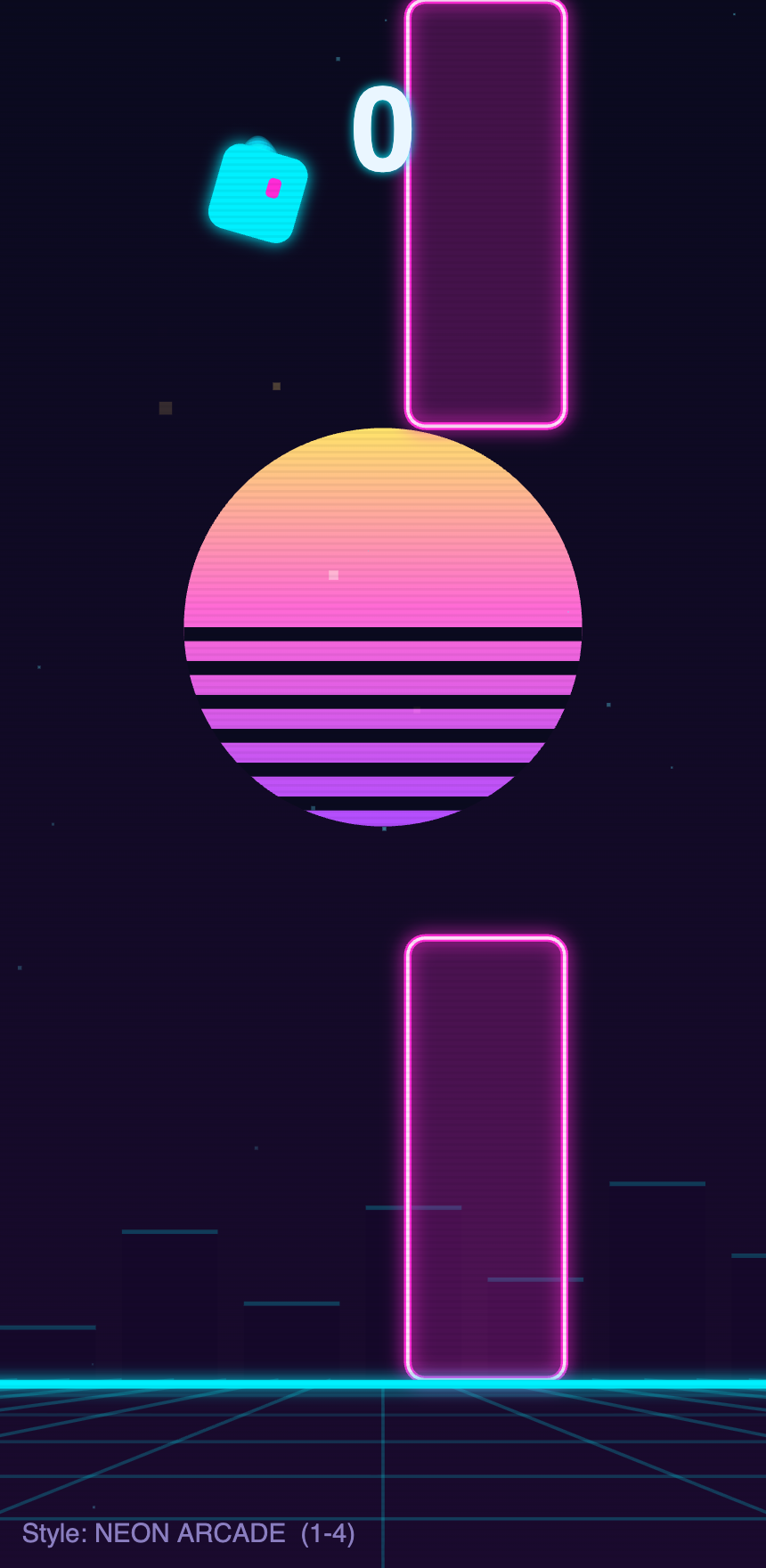The original game in flight